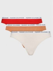 Tommy Hilfiger Komplet 3 par fig klasycznych UW0UW02828 Kolorowy. Majtki damskie Tommy Hilfiger, z bawełny. Za 119.99 zł.