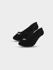 4F Skarpetki casual no-show (2-pack) damskie - multikolor 39-42. Czarne skarpetki damskie 4F, bez wzorów, z bawełny. Za 39.99 zł.