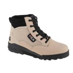 Buty do chodzenia męskie Fila Grunge II BL Mid. Brązowe buty sportowe męskie Fila, bez wzorów, z gumy, za kostkę, bez zapięcia, trekkingowe. Za 399.00 zł.