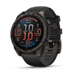 Zegarek Garmin Fenix 8 AMOLED Czarny. Czarne zegarki sportowe Garmin, bez wzorów. Za 5,306.99 zł.