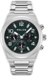 Zegarek POLICE PEWJK2226703. Kwarcowy, Kolor zielony. Mężczyzna. NoSize. Zielone zegarki męskie Police, bez wzorów. Za 553.87 zł.