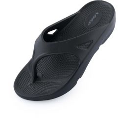 Damskie klapki Loap Kara czarne. Czarne klapki damskie LOOP, bez wzorów, sportowe, bez obcasa, bez zapięcia. Za 140.99 zł.