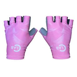 Różowe letnie rękawiczki kolarskie. Białe rękawiczki damskie C-LAB, na lato, bez wzorów. Za 142.00 zł.