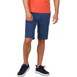 Szorty Męskie Timberland Straight. Niebieskie szorty męskie Timberland, bez wzorów. Za 275.75 zł.
