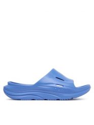 Hoka Klapki ORA Recovery Slide 3 1135061 Niebieski. Niebieskie klapki męskie HOKA, bez wzorów, z syntetyku, bez zapięcia. Za 299.99 zł.