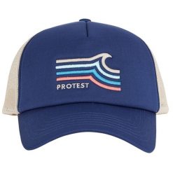 Czapka męska Protest PRTTONIO cap. Niebieskie czapki męskie Protest, bez wzorów. Za 119.99 zł.