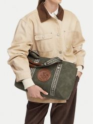 Beverly Hills Polo Club Torebka CWBEO-BHPC-L-007-10 Khaki. Brązowe shopperki damskie Beverly Hills Polo Club, bez wzorów, ze skóry, bez dodatków. Za 179.99 zł.