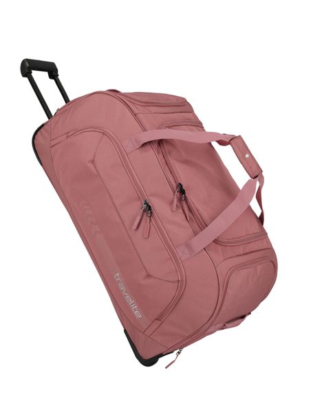 Torba podróżna na kółkach Kick Off XL 120 L dla dorosłych unisex. Niebieskie torby podróżne damskie TRAVELITE, bez wzorów, z materiału. Za 313.93 zł.