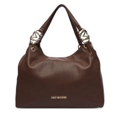 Torebka LOVE MOSCHINO. Brązowe shopperki damskie Love Moschino, bez wzorów, bez dodatków. Za 1,009.00 zł.