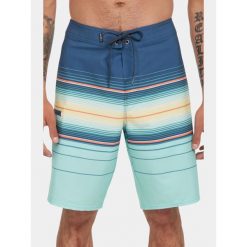 Boardshorty męskie O'Neill Hyperfreak Heat Stripe 21". Niebieskie szorty męskie O'Neill, bez wzorów, sportowe. Za 299.00 zł.