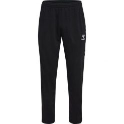 Spodnie sportowe dresowe Hummel Authentic Cotton Training Pants. Czarne spodnie dresowe damskie Hummel, bez wzorów, z dresówki, sportowe. Za 212.50 zł.