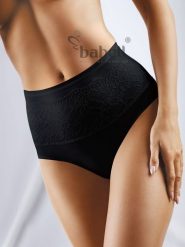 Figi Model Floris-Fit BBL 069 Black - Babell. Czarne majtki damskie Babell, z elastanu. Za 97.90 zł.
