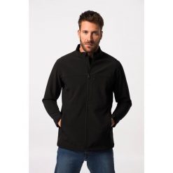 Męska Kurtka softshellowa FLEXNAMIC® stójka dużo kieszeni. Czarne kurtki męskie JAY-PI, m, bez wzorów, z materiału, bez kaptura, trekkingowe. Za 480.99 zł.