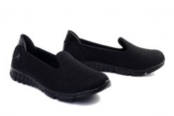 ARTIKER RELAKS 50C1183 grafitowy, półbuty letnie damskie. Czarne półbuty damskie Artiker Relaks, na lato, bez wzorów, bez obcasa, bez zapięcia. Za 114.90 zł.