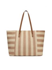 JENNY Torebka JNY-M-022-07 Brązowy. Brązowe shopperki damskie Jenny, bez wzorów, z syntetyku, bez dodatków. Za 129.99 zł.