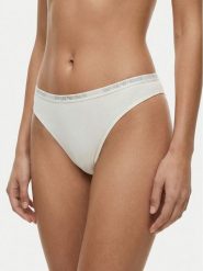 Emporio Armani Underwear Komplet fig brazylijskich EW000406 AF19024 M0082 Biały. Białe majtki damskie Emporio Armani Underwear, z wiskozy. Za 159.99 zł.