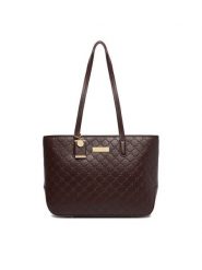 Nine West Torebka CEO-REFINED ELEGANCE-JH7436 Brązowy. Brązowe shopperki damskie Nine West, bez wzorów, ze skóry, bez dodatków. Za 279.99 zł.