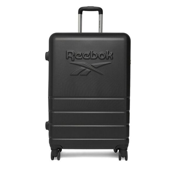Walizka duża Reebok. Czarne walizki damskie Reebok, bez wzorów, duże. Za 299.99 zł.