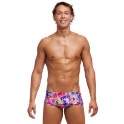 Kąpielówki Funky Trunks Smudgie Buddy - trunki męskie. Czerwone kąpielówki męskie Funky Trunks, m, bez wzorów. Za 139.00 zł.