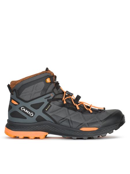 Aku Trekkingi 710 Czarny. Czarne botki męskie Aku, bez wzorów, ze skóry, bez obcasa, bez zapięcia. Za 949.99 zł.