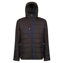 Męska Kurtka Termiczna Navigate Z Kapturem. Czarne kurtki męskie Regatta, m, bez wzorów, sportowe, z kapturem. Za 263.99 zł.