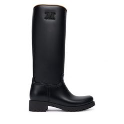 Kalosze Max Mara. Czarne kalosze damskie Max Mara, bez wzorów, bez zapięcia. Za 2,349.00 zł.