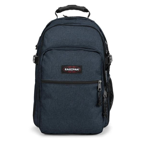 Plecak Eastpak Tutor. Niebieskie plecaki męskie Eastpak, bez wzorów, z denimu. Za 439.00 zł.