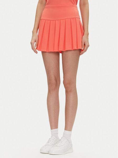 DKNY Sport Spódnica plisowana DP5K1012 Koralowy Regular Fit. Pomarańczowe spódnice damskie DKNY Sport, s, bez wzorów, z syntetyku, sportowe, plisowane. Za 129.99 zł.
