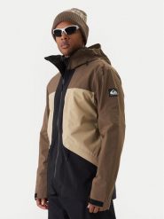 Quiksilver Kurtka snowboardowa Forever Stretch Goretex Jk EQYTJ03477 Brązowy Modern Fit. Brązowe kurtki sportowe męskie Quiksilver, na zimę, m, bez wzorów, z gore-texu, bez kaptura, narciarskie, gore-tex. Za 1,869.00 zł.