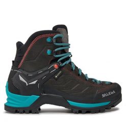 Trekkingi Salewa. Szare obuwie sportowe damskie Salewa, bez wzorów, z gore-texu, bez zapięcia, trekkingowe, gore-tex. Za 1,149.00 zł.