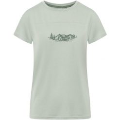 T-shirt damski VIKING Likelo Bamboo. Zielone koszulki sportowe damskie Viking, s, bez wzorów, bez ramiączek. W wyprzedaży za 89.94 zł.