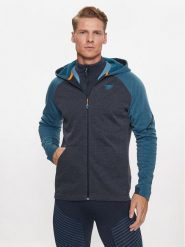 Dynafit Bluza 24/7 Ptc Zip Hoody M 71506 Niebieski Regular Fit. Niebieskie bluzy męskie Dynafit, m, bez wzorów, z syntetyku, bez ramiączek, bez kaptura. Za 349.99 zł.