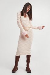 Spódnica midi BLUGIRL BLUMARINE. Spódnice damskie Blugirl Blumarine, l, bez wzorów, midi. W wyprzedaży za 681.85 zł.