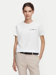 Beverly Hills Polo Club T-Shirt P-SS26W-TS085 Biały Regular Fit. Białe t-shirty damskie Beverly Hills Polo Club, l, bez wzorów, z bawełny, bez kołnierzyka, bez ramiączek. Za 139.99 zł.