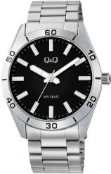 Zegarek męski QQ Q86B-002P srebrny. Szare zegarki męskie Q&Q, bez wzorów, srebrne. Za 169.00 zł.