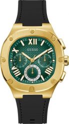 Zegarek Guess Zegarek męski Guess GW0571G3 czarny. Czarne zegarki męskie Guess, z aplikacjami. Za 782.00 zł.