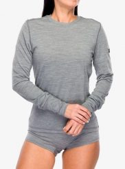 Bluza damska Super.natural Tundra175 Ls. Szare bluzy damskie super.natural, m, bez wzorów, z materiału, bez ramiączek, bez kaptura. Za 329.99 zł.
