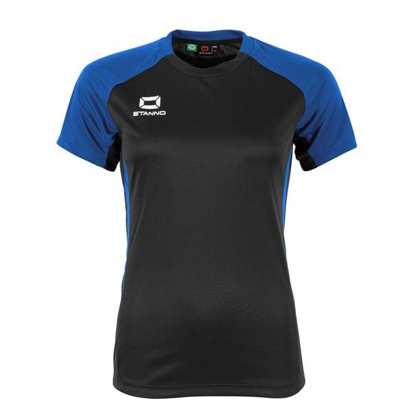Damski jersey Stanno Stadio. Czarne koszulki sportowe damskie STANNO, bez wzorów, z jersey, bez ramiączek. Za 188.00 zł.