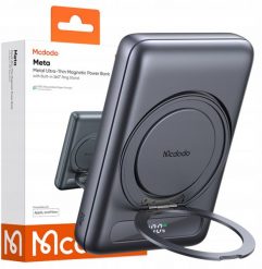Powerbank Mcdodo Indukcyjny do iPhone ze stojakiem MagSafe 10000mAh USB-C. Powerbanki Mcdodo. Za 179.90 zł.