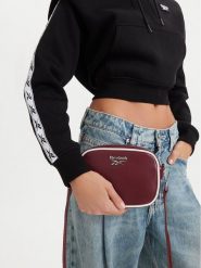 Reebok Torebka CWBEO-RBK-L-004-10 Bordowy. Czerwone listonoszki damskie Reebok, bez wzorów, ze skóry, bez dodatków. Za 129.99 zł.