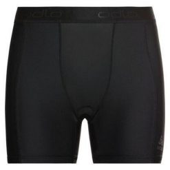 Bokserki rowerowe męskie Odlo ACTIVE SPORT. Czarne bokserki męskie ODLO, bez wzorów. Za 221.24 zł.