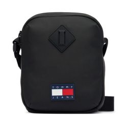 Saszetka Tommy Jeans. Czarne saszetki i nerki męskie Tommy Jeans, z jeansu, małe. Za 289.99 zł.