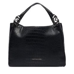 Torebka LOVE MOSCHINO. Czarne shopperki damskie Love Moschino, bez wzorów, bez dodatków. Za 1,009.00 zł.