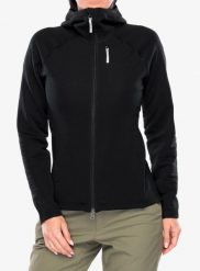 Bluza damska z kapturem Houdini Aero Houdi. Czarne bluzy damskie Houdini, m, bez wzorów, z materiału, bez ramiączek, z kapturem. Za 604.99 zł.