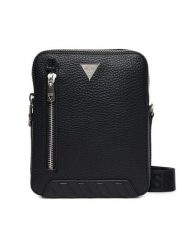 Guess Saszetka HMTOLG P5413 Czarny. Czarne saszetki i nerki męskie Guess, ze skóry. Za 219.99 zł.