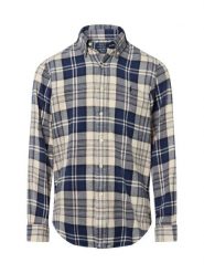 Polo Ralph Lauren koszula flanelowa Mężczyźni Regular Fit Bawełna niebieski|beżowy, XXL. Brązowe koszule męskie Polo Ralph Lauren, m, bez wzorów, z bawełny, klasyczne, bez kołnierzyka, bez ramiączek. Za 599.95 zł.