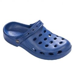 Damskie klapki Beco ciemny niebieski. Niebieskie klapki damskie 47 Brand, bez wzorów, z materiału, bez obcasa, bez zapięcia. Za 193.99 zł.