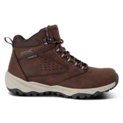 Damskie wodoodporne buty turystyczne Amble. Brązowe obuwie trekkingowe damskie Regatta, bez zapięcia. Za 220.64 zł.