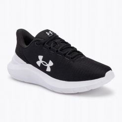 Buty Sportowe Damskie Under Armour Buty Do Biegania Lekkie Phade RN 3. Czarne obuwie sportowe damskie Under Armour, bez wzorów, bez zapięcia, do biegania. Za 169.99 zł.