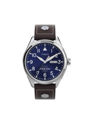 Timex Zegarek Timex X Pan TWG030100 Brązowy. Brązowe, analogowe zegarki męskie Timex, bez wzorów. Za 849.99 zł.